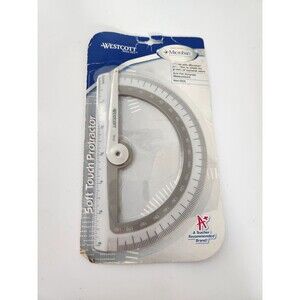 Westcott Soft Touch Protractor - Assorted (ACM14376)